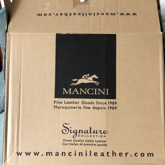 15.6 Laptop/tablet briefcase MANCINI LEATHER - New on case - Picture 8 of 8